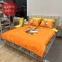 Комплект постельного белья «El Inka Orange» (дуэт; мако-сатин: 100% египетский хлопок)