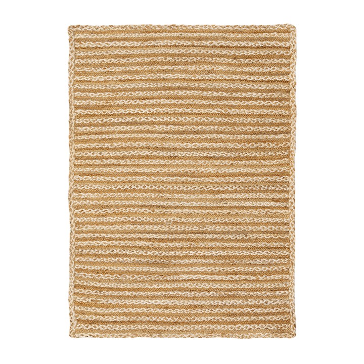 Ковер «Ethnic Stripe», цвет: соломенный (120х180 см; 100% джут)