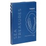Блюдо сервировочное «Clams», цвет: синий, коллекция Sea Treasures (36,7х22х3,2 см; фарфор)