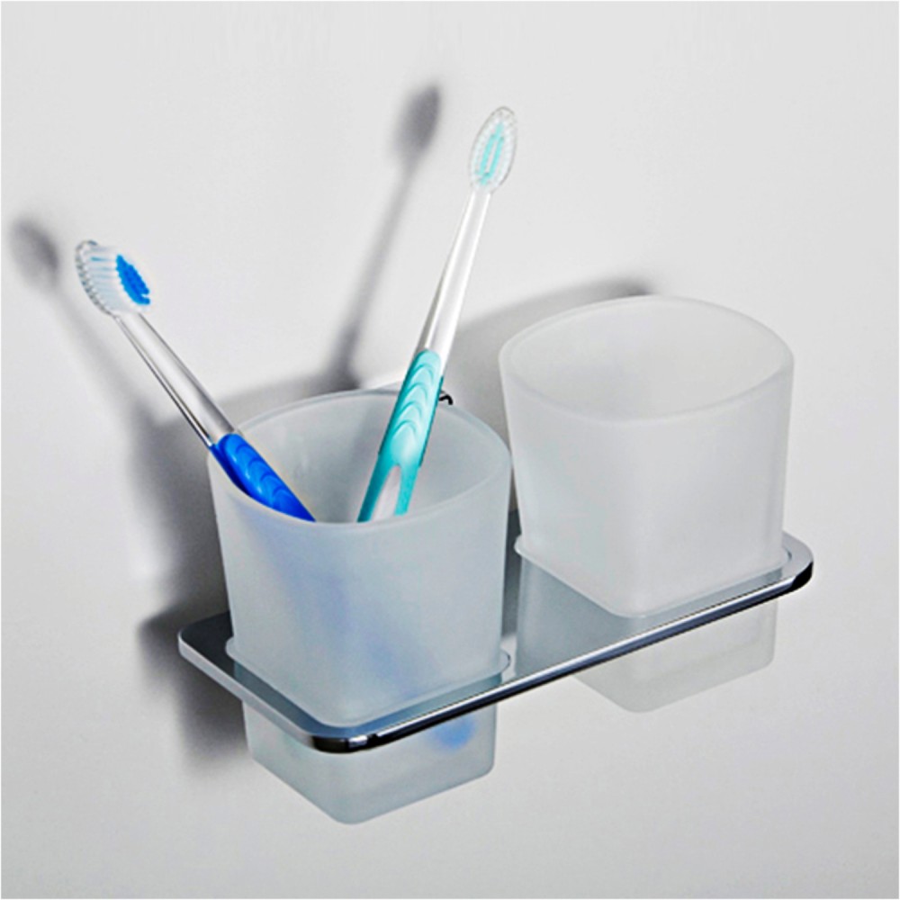 стаканы для зубных щеток стекло