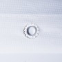 Штора для ванной «Vils», цвет: белый (180х200 см; 100% полиэстер)